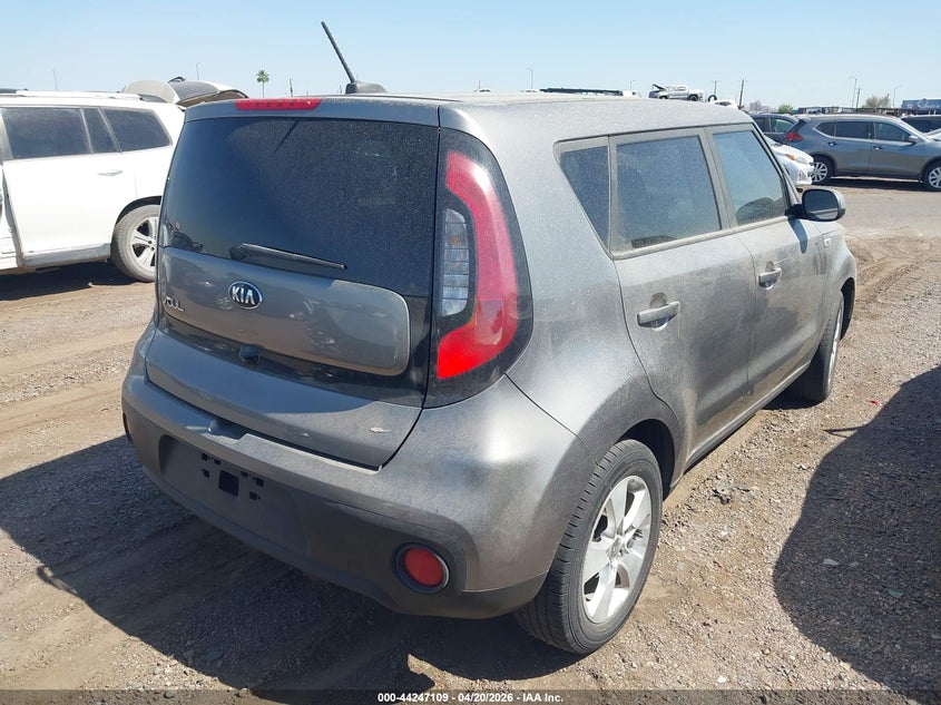 2017 Kia Soul VIN KNDJN2A21H7497578 IAAI salvage auction — RIGHT FRONT, Clear (Missouri), sold $675 on 2026-07-28 (photo 4)