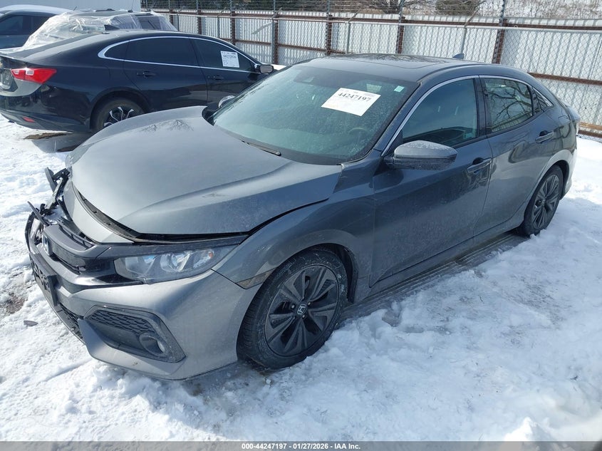 2019 Honda Civic VIN SHHFK7H67KU224147 IAAI salvage auction — FRONT END, Junk (Oklahoma), sold $25 on 2026-07-29 (photo 2)