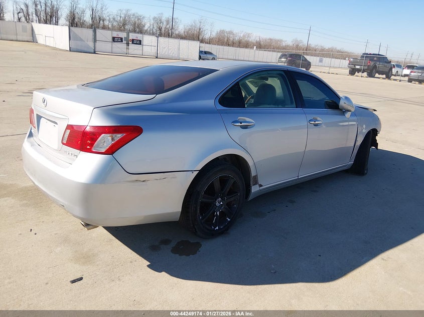 2007 Lexus ES VIN JTHBJ46G072064425 IAAI salvage auction — FRONT & REAR, Salvage (Texas), sold $475 on 2026-07-24 (photo 4)