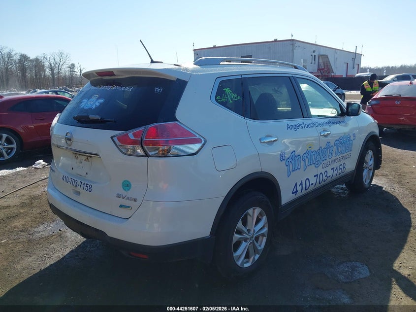 2014 Nissan Rogue VIN 5N1AT2MV2EC787127 IAAI salvage auction — FRONT END, Salvage - Greater Than 75% (Maryland), sold $350 on 2026-07-31 (photo 4)