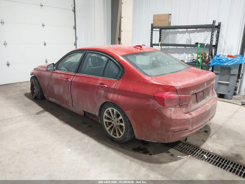 2016 BMW 3er VIN WBA8E5G54GNT40653 IAAI salvage auction — LEFT FRONT, Salvage (Minnesota), sold $2,200 on 2026-07-06 (photo 3)