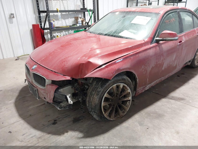 2016 BMW 3er VIN WBA8E5G54GNT40653 IAAI salvage auction — LEFT FRONT, Salvage (Minnesota), sold $2,200 on 2026-07-06 (photo 6)