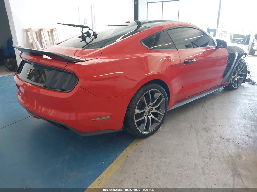 2015 Ford Mustang VIN 1FA6P8CF1F5332020 IAAI salvage auction — RIGHT FRONT, Salvage Title, sold $7,000 on 2026-08-01 (photo 4)
