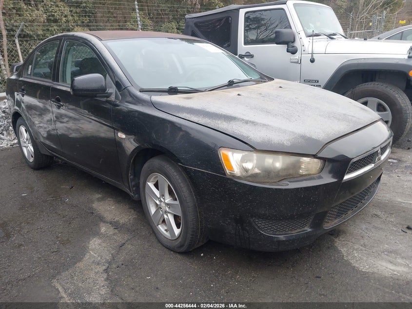 2009 Mitsubishi Lancer VIN JA3AU26U99U031234 IAAI salvage auction — FRONT END, Parts Only (Georgia), sold $300 on 2026-07-09 (photo 1)