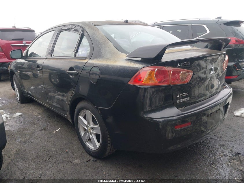 2009 Mitsubishi Lancer VIN JA3AU26U99U031234 IAAI salvage auction — FRONT END, Parts Only (Georgia), sold $300 on 2026-07-09 (photo 3)