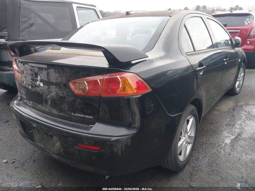 2009 Mitsubishi Lancer VIN JA3AU26U99U031234 IAAI salvage auction — FRONT END, Parts Only (Georgia), sold $300 on 2026-07-09 (photo 4)
