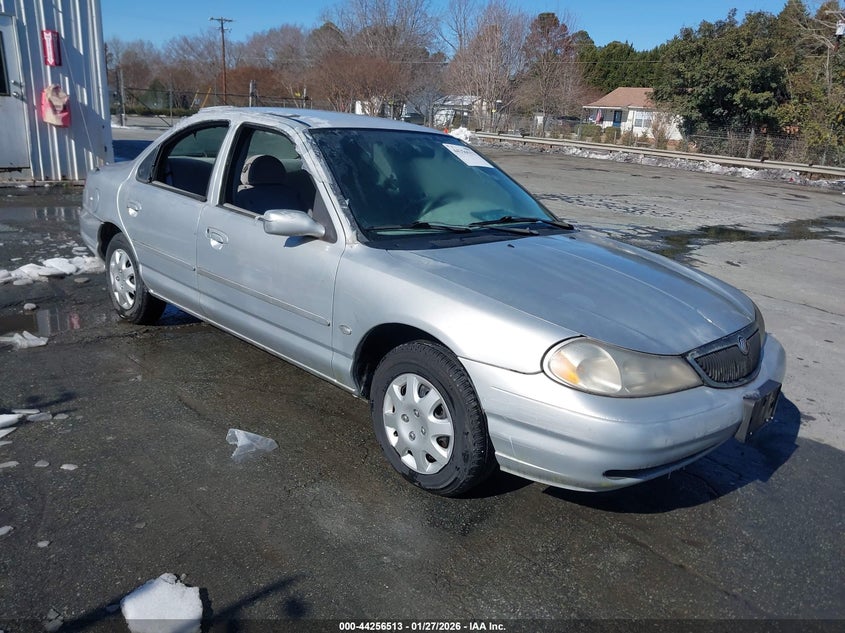 1998 Mercury Mystique VIN 1MEFM6530WK660877 IAAI salvage auction — INTERIOR BURN, Salvage (North Carolina), sold $250 on 2026-07-23 (photo 1)