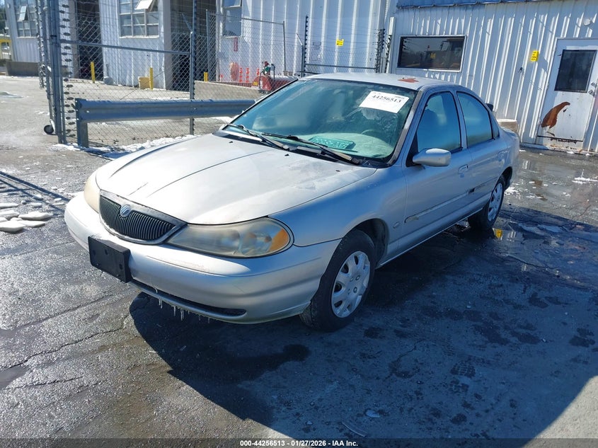 1998 Mercury Mystique VIN 1MEFM6530WK660877 IAAI salvage auction — INTERIOR BURN, Salvage (North Carolina), sold $250 on 2026-07-23 (photo 2)