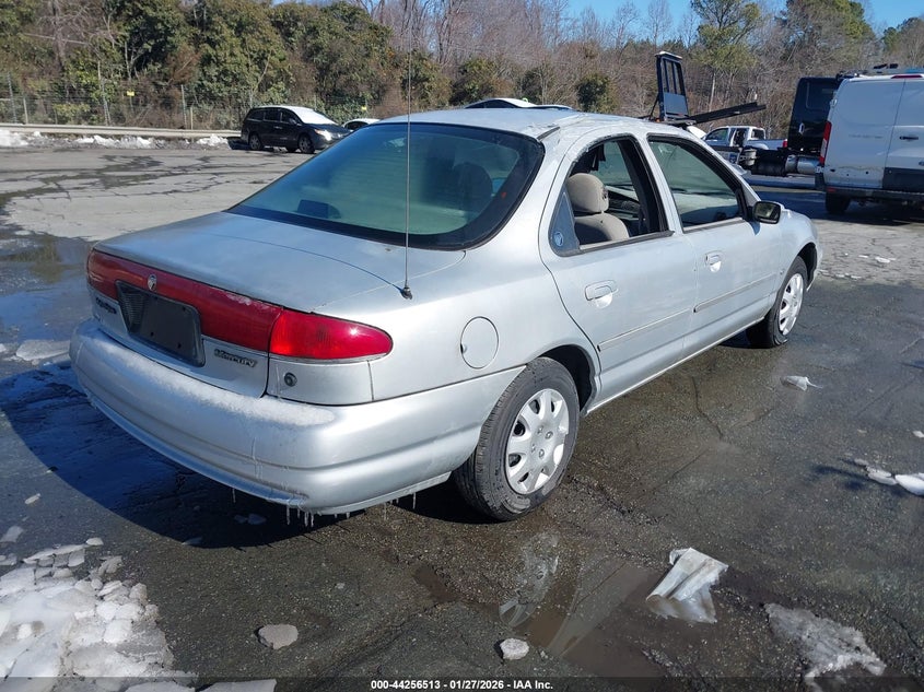 1998 Mercury Mystique VIN 1MEFM6530WK660877 IAAI salvage auction — INTERIOR BURN, Salvage (North Carolina), sold $250 on 2026-07-23 (photo 4)