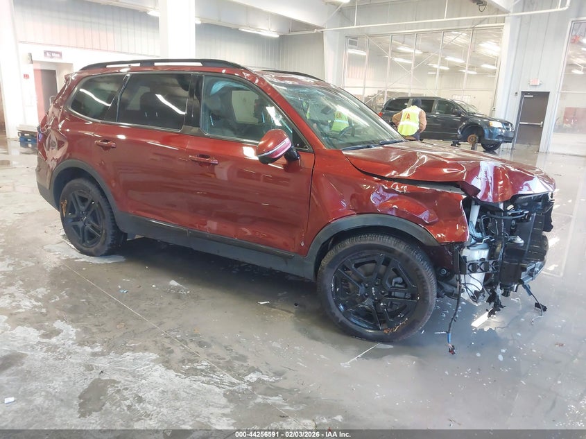 2024 Kia Telluride VIN 5XYP5DGC4RG448496 IAAI salvage auction — FRONT END, Salvage (Missouri), sold $5,050 on 2026-07-07 (photo 1)