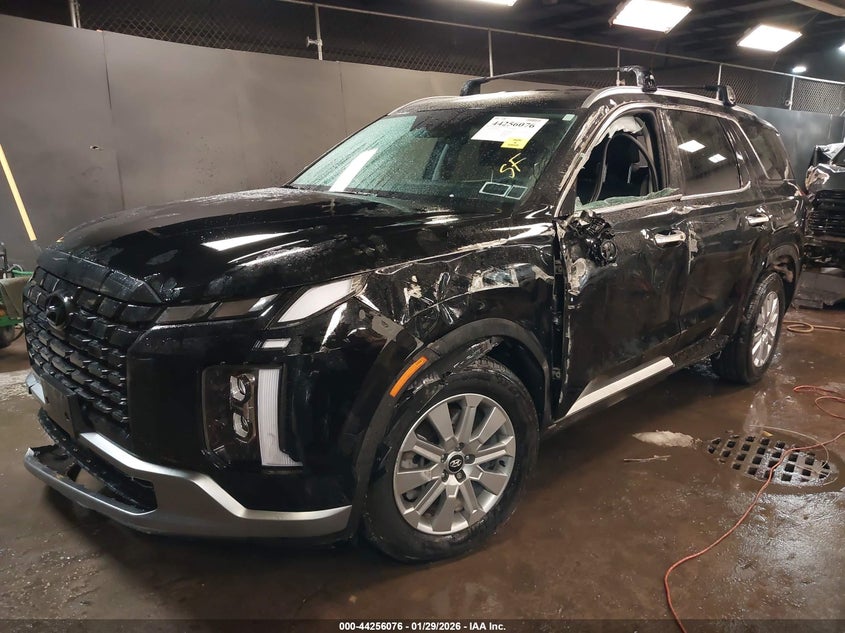 2025 Hyundai Palisade VIN KM8R2DGE7SU884326 IAAI salvage auction — ROLLOVER, Salvage Title, sold $7,400 on 2026-07-28 (photo 2)