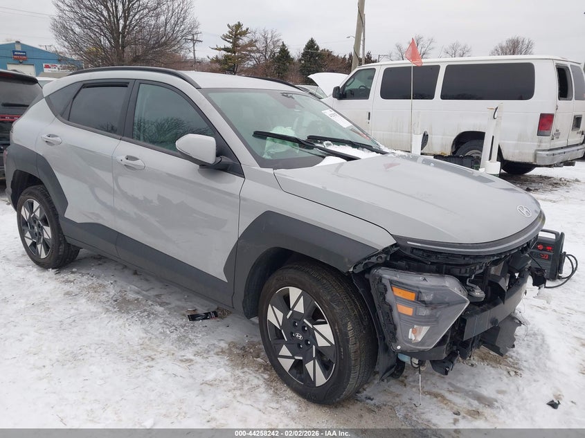 2024 Hyundai Kona VIN KM8HBCAB2RU161708 IAAI salvage auction — FRONT END, Salvage Title, sold $4,700 on 2026-07-14 (photo 1)