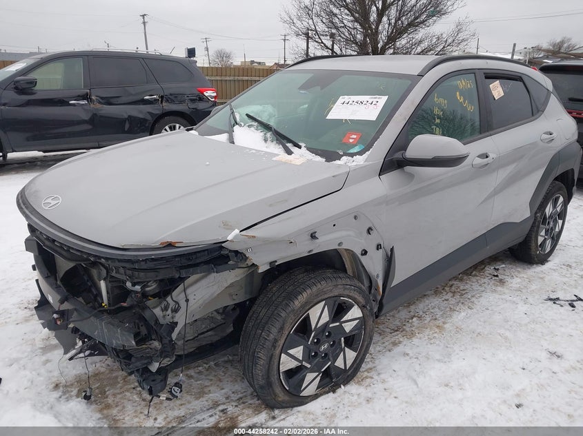 2024 Hyundai Kona VIN KM8HBCAB2RU161708 IAAI salvage auction — FRONT END, Salvage Title, sold $4,700 on 2026-07-14 (photo 2)