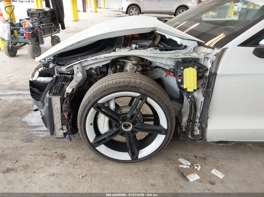 2021 Porsche Taycan VIN WP0AB2Y17MSA44923 IAAI salvage auction — FRONT END, Salvage Title, sold $26,300 on 2026-07-16 (photo 6)