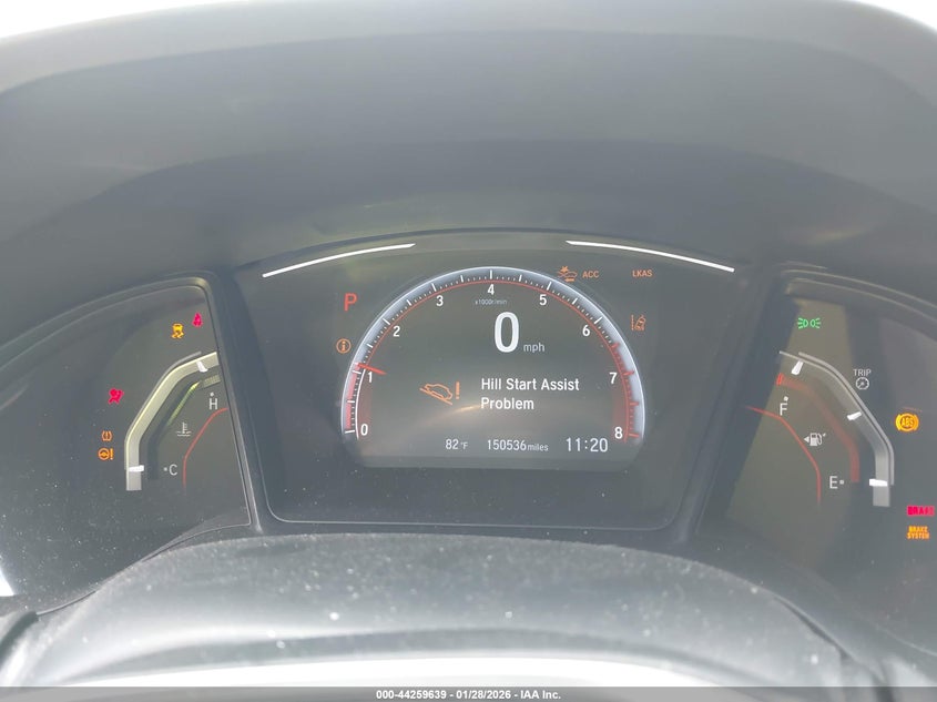 2021 Honda Civic VIN SHHFK7H43MU405859 IAAI salvage auction — UNKNOWN, Rebuildable (Florida), sold $3,600 on 2026-07-13 (photo 7)
