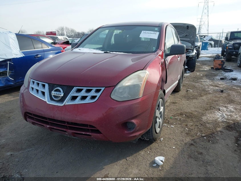 2013 Nissan Rogue VIN JN8AS5MT0DW553545 IAAI salvage auction — LEFT SIDE, Clear (Indiana), sold $400 on 2026-07-15 (photo 2)