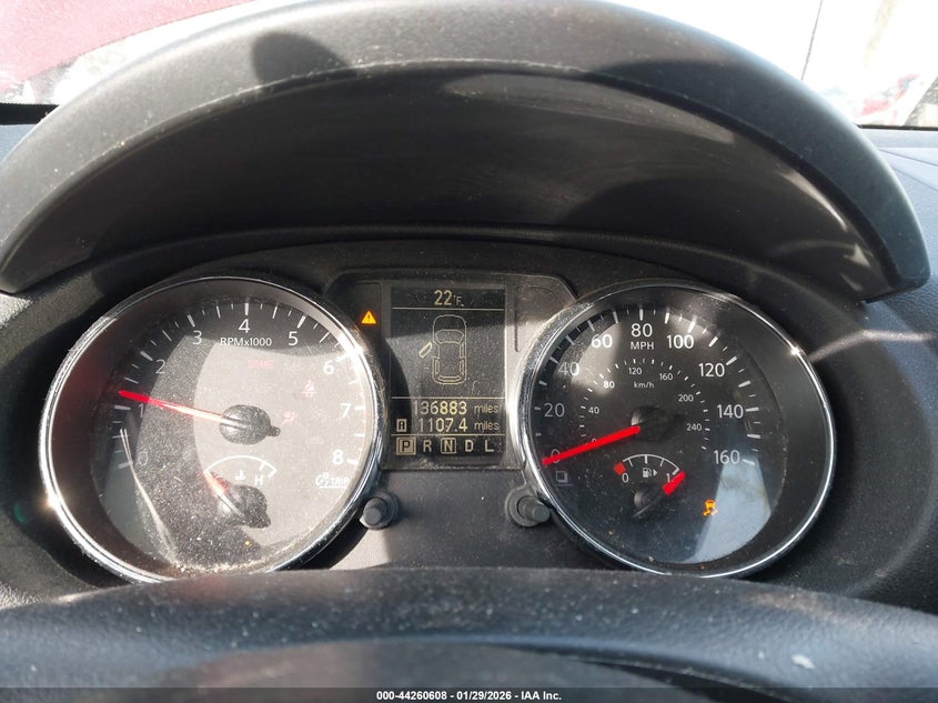 2013 Nissan Rogue VIN JN8AS5MT0DW553545 IAAI salvage auction — LEFT SIDE, Clear (Indiana), sold $400 on 2026-07-15 (photo 7)