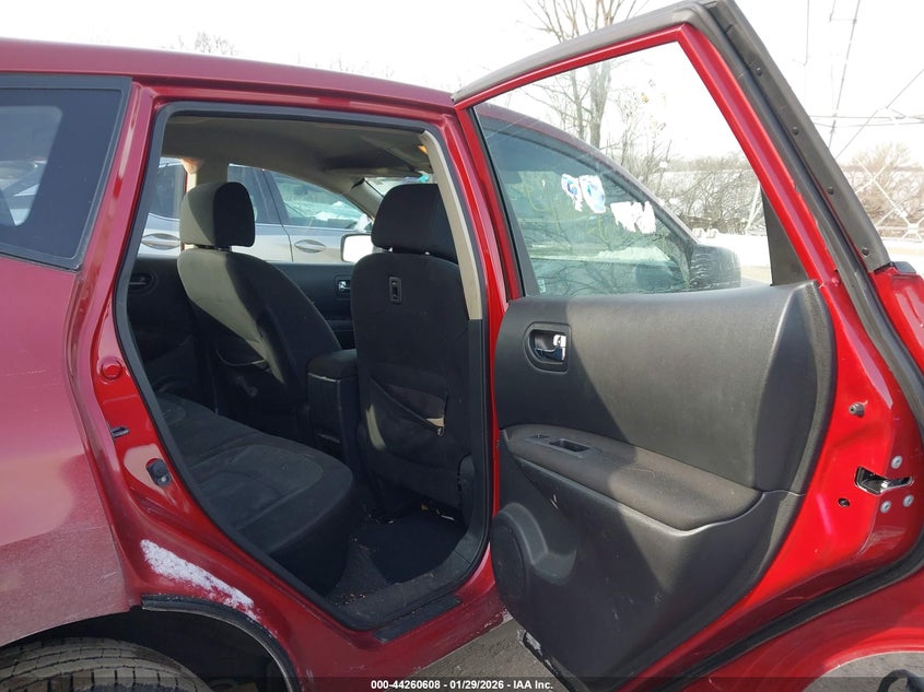 2013 Nissan Rogue VIN JN8AS5MT0DW553545 IAAI salvage auction — LEFT SIDE, Clear (Indiana), sold $400 on 2026-07-15 (photo 8)
