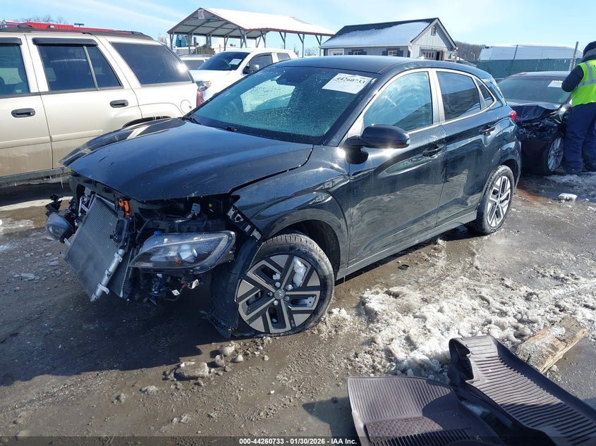 2023 Hyundai Kona VIN KM8K23AGXPU184149 IAAI salvage auction — FRONT END, Salvage - Greater Than 75% (Maryland), sold $4,750 on 2026-08-01 (photo 2)