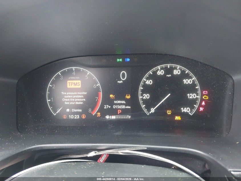 2023 Honda Cr-v VIN 7FARS4H73PE003081 IAAI salvage auction — FRONT END, Salvage (West Virginia), sold $10,550 on 2026-07-29 (photo 7)