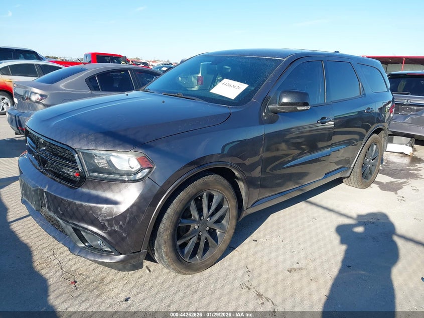 2017 Dodge Durango VIN 1C4RDHDG8HC690642 IAAI salvage auction — RIGHT REAR, Salvage Title, sold $3,750 on 2026-09-10 (photo 2)