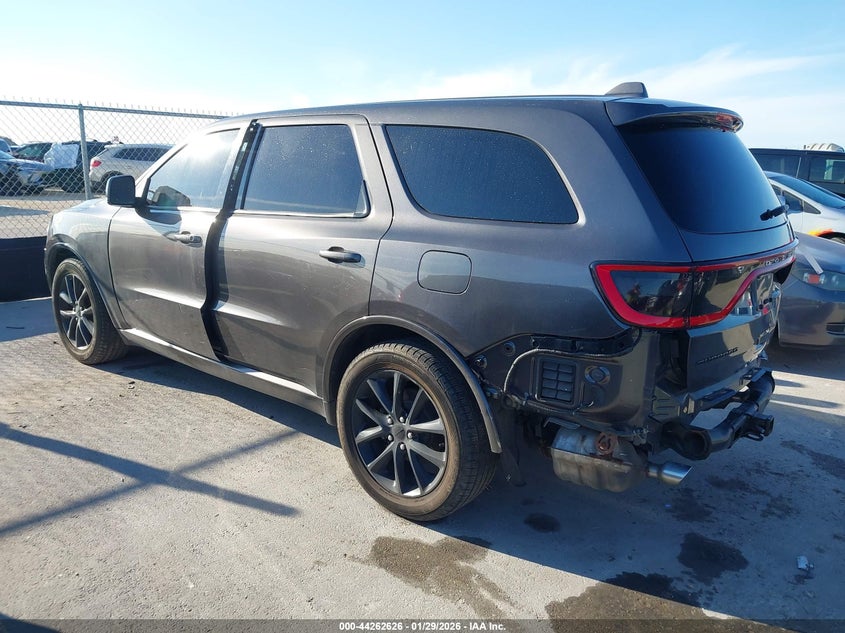 2017 Dodge Durango VIN 1C4RDHDG8HC690642 IAAI salvage auction — RIGHT REAR, Salvage Title, sold $3,750 on 2026-09-10 (photo 3)