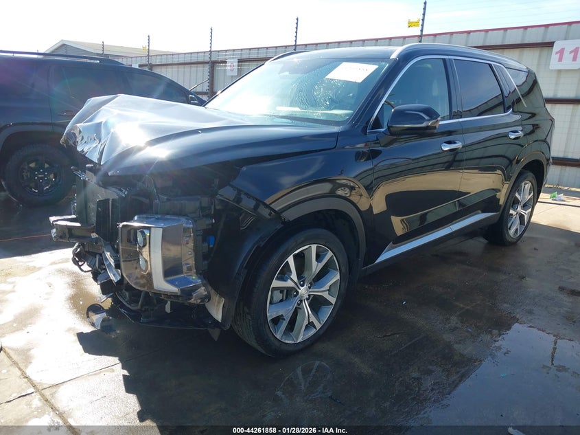 2023 Hyundai Palisade VIN KM8R54GE8PU525257 IAAI salvage auction — FRONT END, Original (Texas), sold $350 on 2026-07-28 (photo 2)