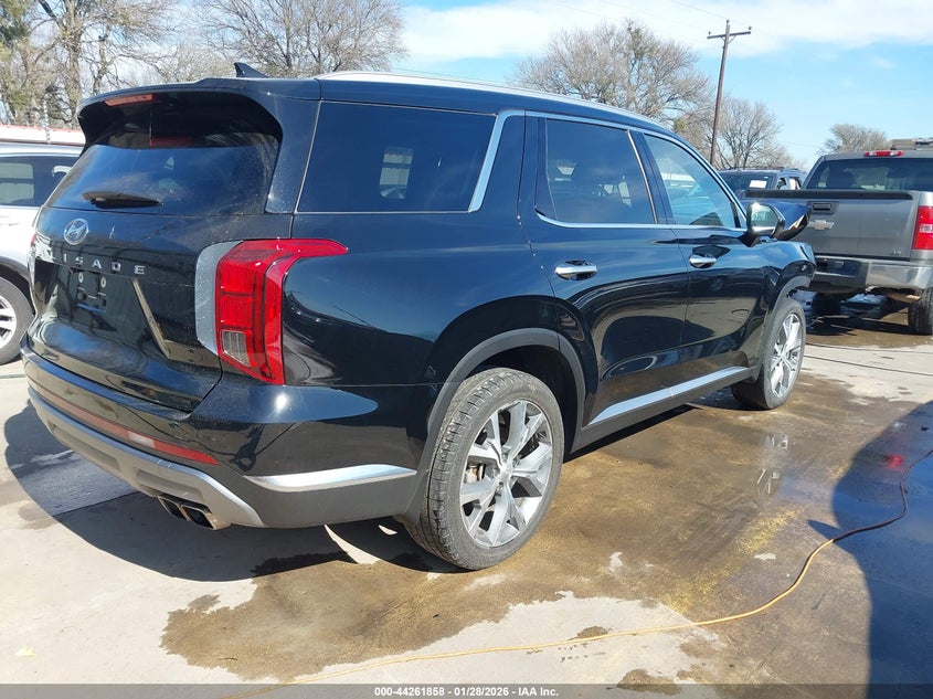 2023 Hyundai Palisade VIN KM8R54GE8PU525257 IAAI salvage auction — FRONT END, Original (Texas), sold $350 on 2026-07-28 (photo 4)