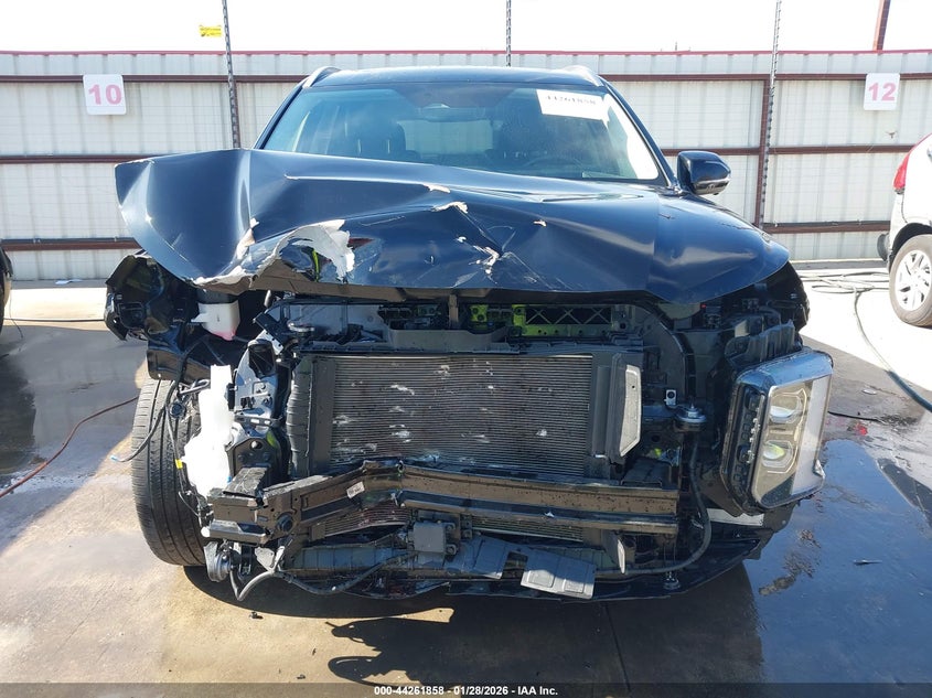 2023 Hyundai Palisade VIN KM8R54GE8PU525257 IAAI salvage auction — FRONT END, Original (Texas), sold $350 on 2026-07-28 (photo 6)