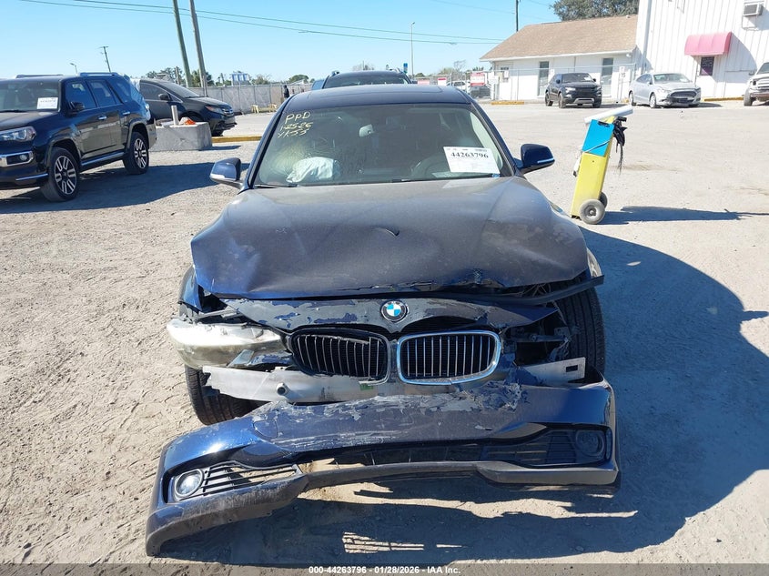2013 BMW 3er VIN WBA3A5C50DJ462716 IAAI salvage auction — FRONT END, Rebuildable (Florida), sold $1,300 on 2026-07-14 (photo 6)