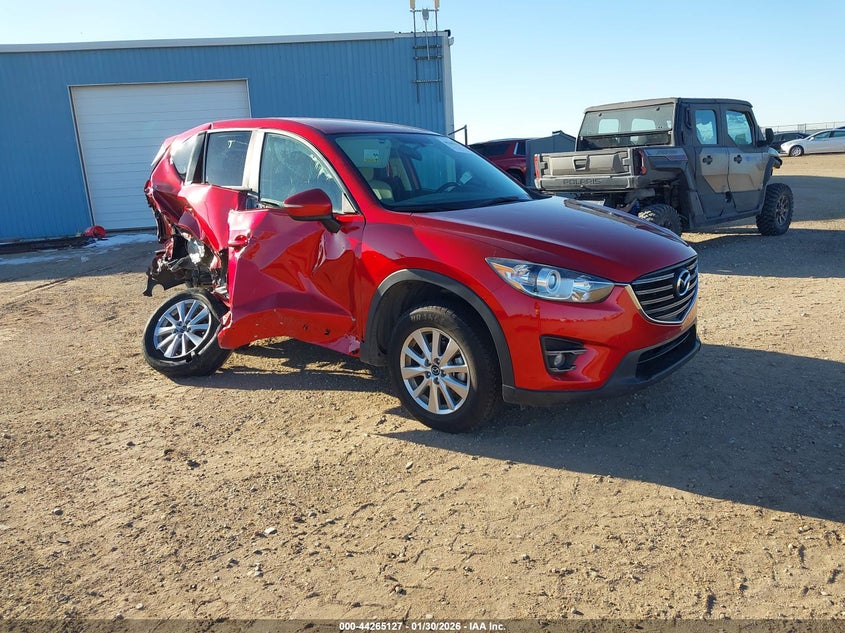 2016 Mazda Cx-5 VIN JM3KE2CY7G0825932 IAAI salvage auction — RIGHT REAR, Salvage (Texas), sold $1,700 on 2026-07-13 (photo 1)