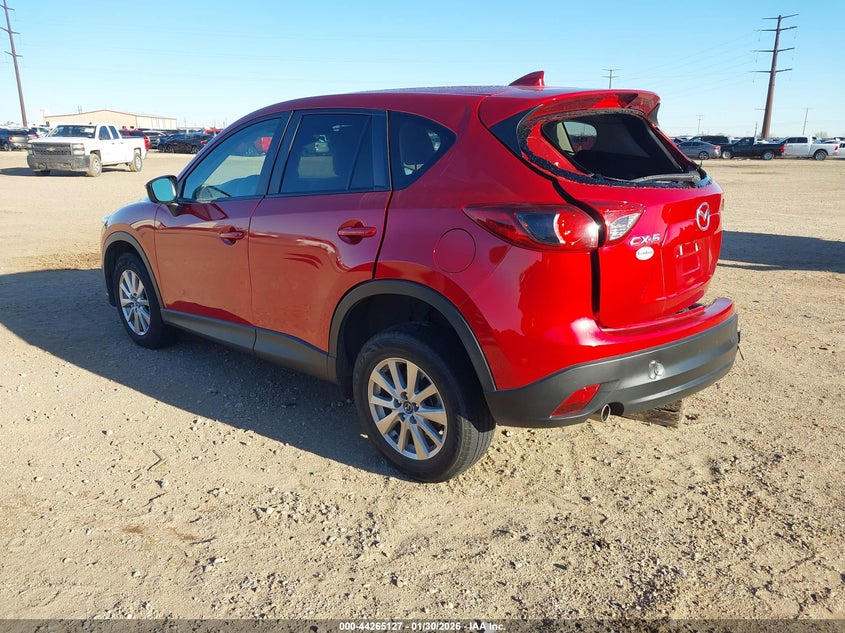 2016 Mazda Cx-5 VIN JM3KE2CY7G0825932 IAAI salvage auction — RIGHT REAR, Salvage (Texas), sold $1,700 on 2026-07-13 (photo 3)