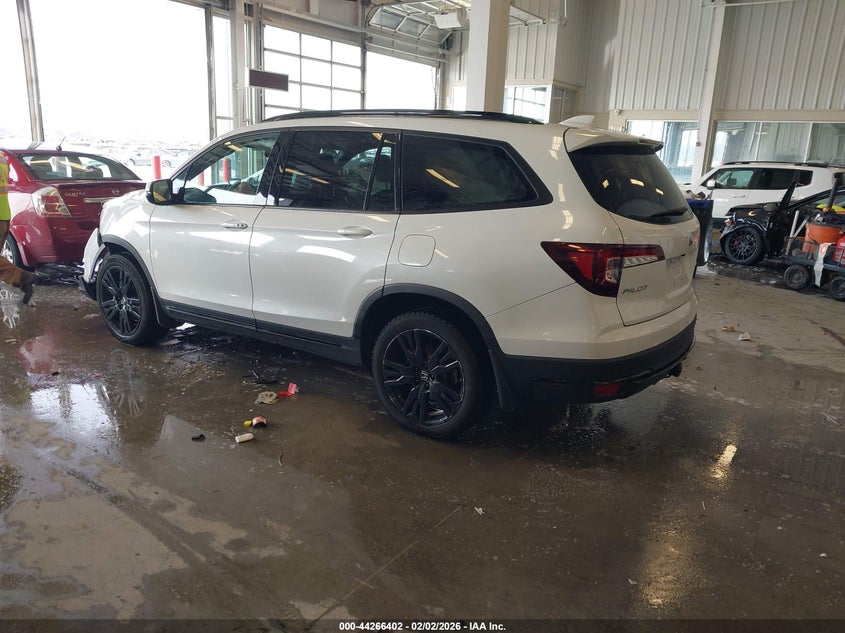 2021 Honda Pilot VIN 5FNYF6H75MB042192 IAAI salvage auction — LEFT FRONT, Salvage Title, sold $5,650 on 2026-07-21 (photo 3)