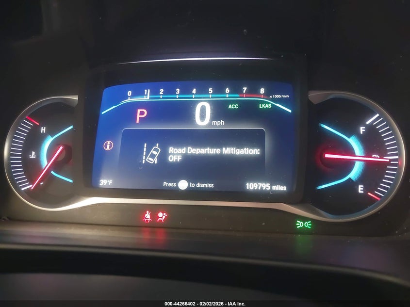 2021 Honda Pilot VIN 5FNYF6H75MB042192 IAAI salvage auction — LEFT FRONT, Salvage Title, sold $5,650 on 2026-07-21 (photo 7)