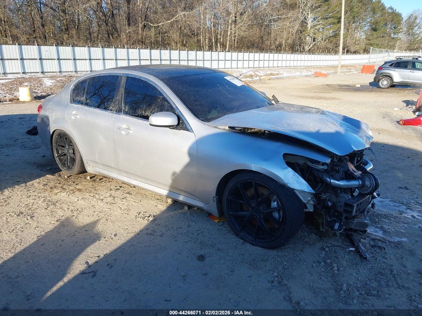 2007 Infiniti G35 VIN JNKBV61E27M714737 IAAI salvage auction — FRONT END, Salvage (Georgia), sold $525 on 2026-07-11 (photo 1)