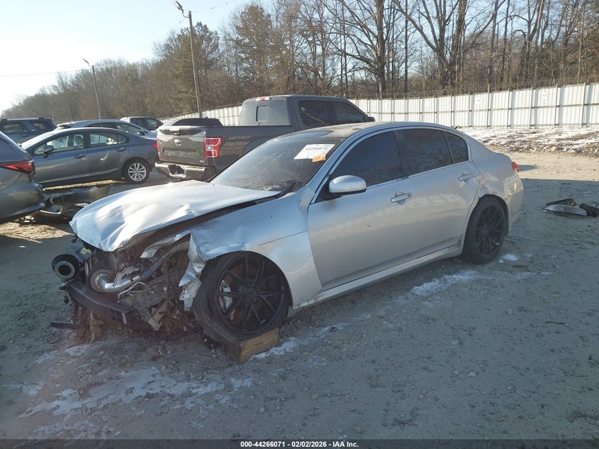 2007 Infiniti G35 VIN JNKBV61E27M714737 IAAI salvage auction — FRONT END, Salvage (Georgia), sold $525 on 2026-07-11 (photo 2)
