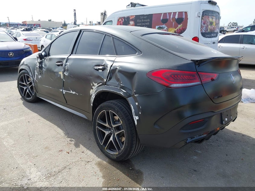 2021 Mercedes-benz Amg gle coupe VIN 4JGFD6BB7MA296436 IAAI salvage auction — ROLLOVER, Salvage Title, sold $22,800 on 2026-07-08 (photo 3)