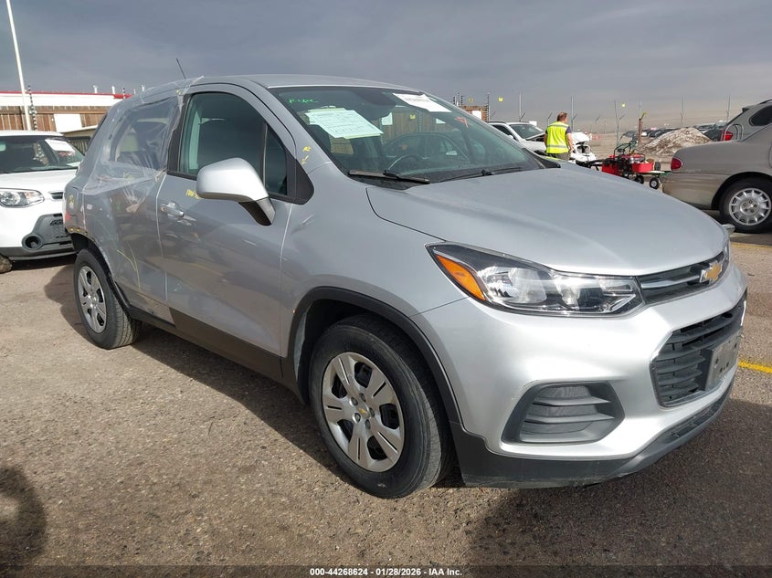 2017 Chevrolet Trax VIN KL7CJKSB4HB124693 IAAI salvage auction — REAR END, Salvage Title, sold $1,550 on 2026-07-14 (photo 1)