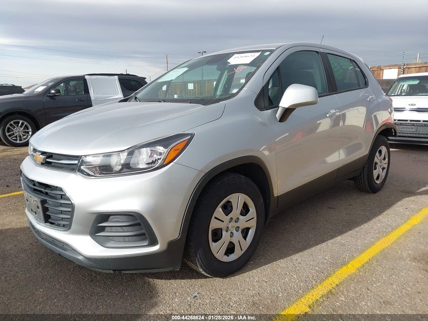 2017 Chevrolet Trax VIN KL7CJKSB4HB124693 IAAI salvage auction — REAR END, Salvage Title, sold $1,550 on 2026-07-14 (photo 2)