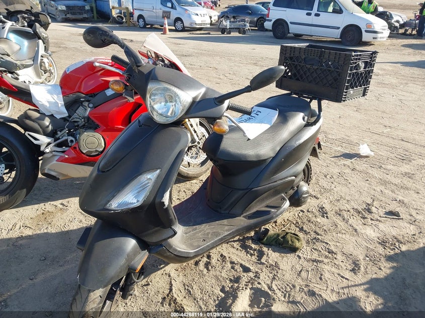 2010 Piaggio Fly VIN ZAPM578F5A4000122 IAAI salvage auction — THEFT, Salvage (California), sold $25 on 2026-07-08 (photo 2)