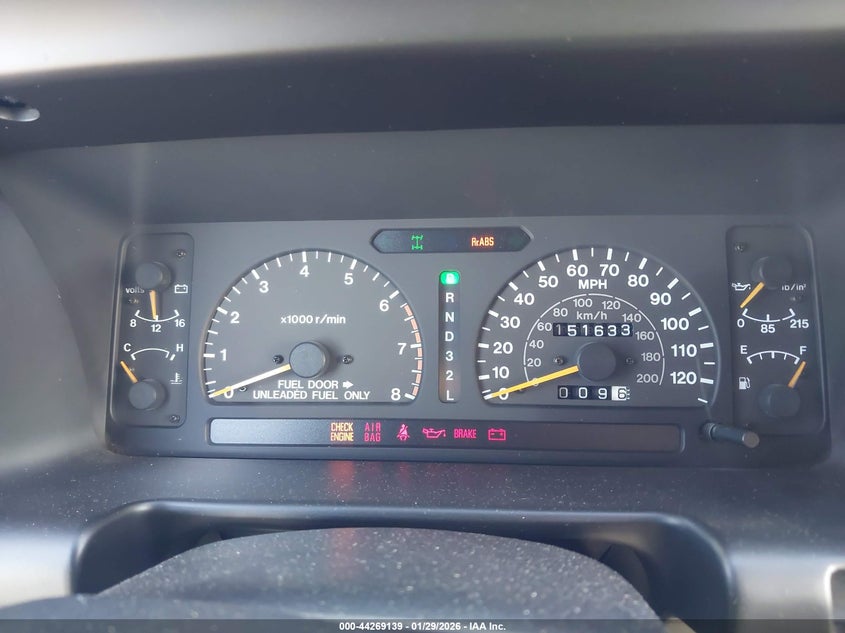 1996 Isuzu Trooper VIN JACDJ58V0T7905327 IAAI salvage auction — UNKNOWN, Salvage (California), sold $400 on 2026-07-06 (photo 7)
