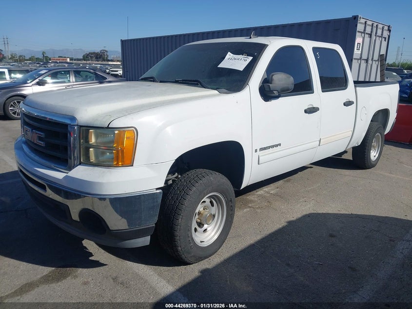 2008 Gmc SIERRA VIN 2GTEC13C381154761 IAAI salvage auction — REPOSSESSION, Clear - Dealer Only (California), sold $2,350 on 2026-07-09 (photo 2)