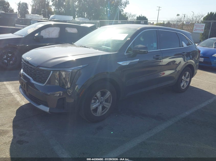 2026 Kia Sorento VIN 5XYRG4JCXTG417093 IAAI salvage auction — RIGHT REAR, Salvage Title, sold $9,700 on 2026-07-30 (photo 2)