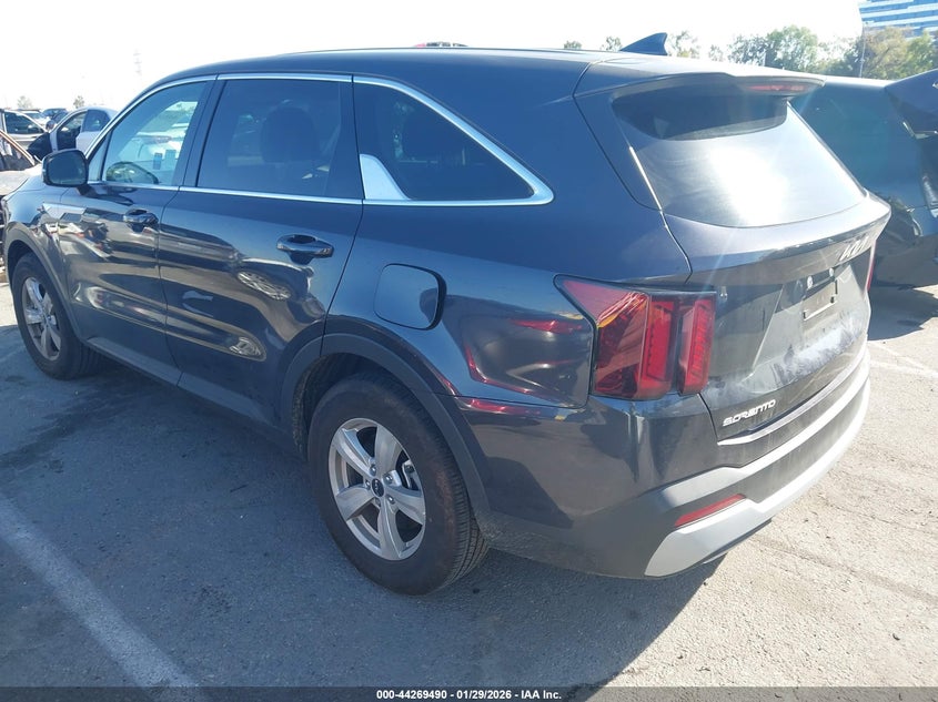 2026 Kia Sorento VIN 5XYRG4JCXTG417093 IAAI salvage auction — RIGHT REAR, Salvage Title, sold $9,700 on 2026-07-30 (photo 3)