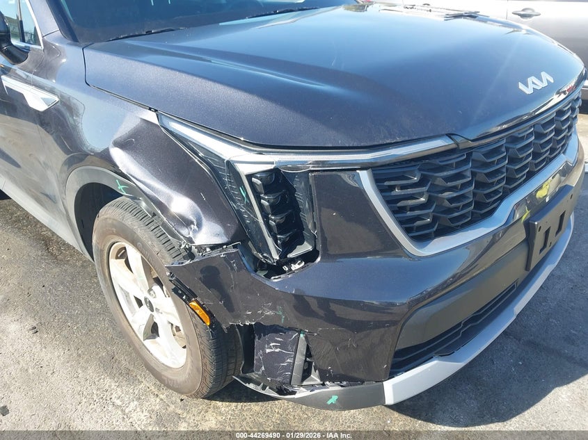 2026 Kia Sorento VIN 5XYRG4JCXTG417093 IAAI salvage auction — RIGHT REAR, Salvage Title, sold $9,700 on 2026-07-30 (photo 6)