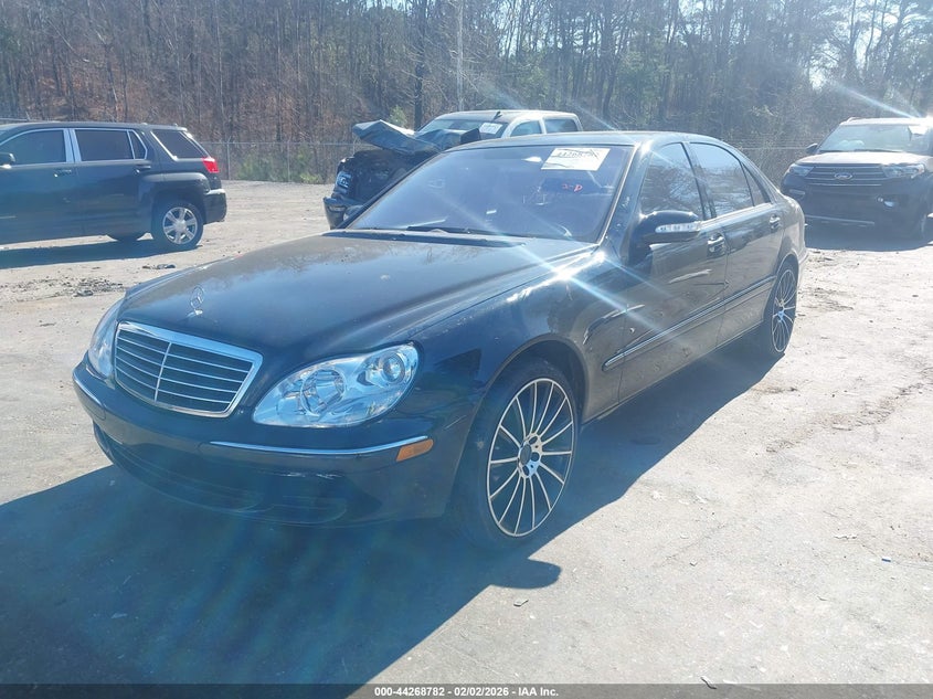 2004 Mercedes-benz S class VIN WDBNG75J14A387619 IAAI salvage auction — LEFT FRONT, Salvage (Mississippi), sold $550 on 2026-07-15 (photo 2)