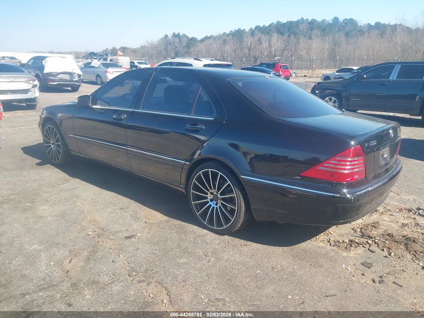 2004 Mercedes-benz S class VIN WDBNG75J14A387619 IAAI salvage auction — LEFT FRONT, Salvage (Mississippi), sold $550 on 2026-07-15 (photo 3)