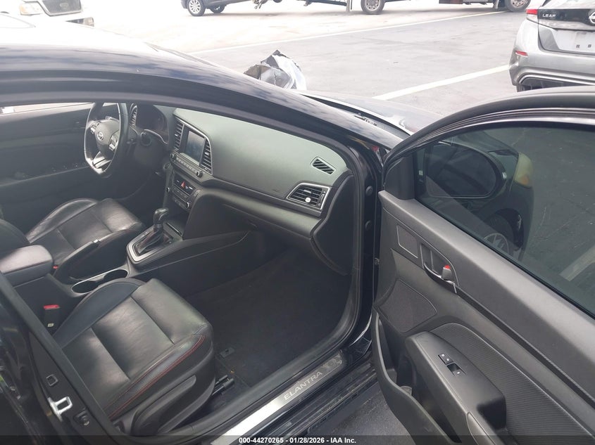 2018 Hyundai Elantra VIN KMHD04LB8JU512777 IAAI salvage auction — REAR END, Salvage Title, sold $2,200 on 2026-07-16 (photo 5)