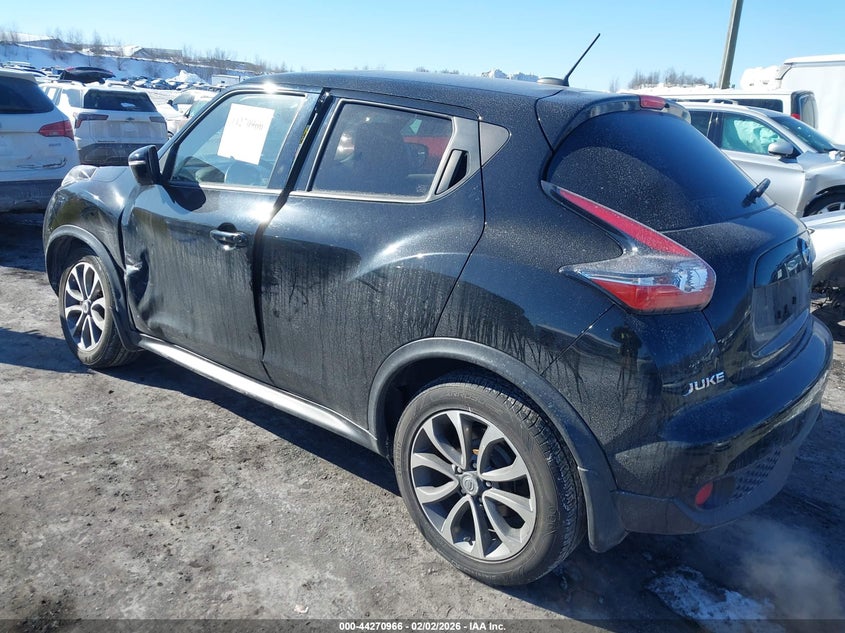 2017 Nissan Juke VIN JN8AF5MV2HT750715 IAAI salvage auction — LEFT SIDE, Salvage Title, sold $2,400 on 2026-07-14 (photo 3)