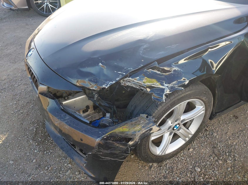 2014 BMW 3er VIN WBA3C1C54EK110091 IAAI salvage auction — LEFT FRONT, Salvage (California), sold $1,750 on 2026-08-17 (photo 6)